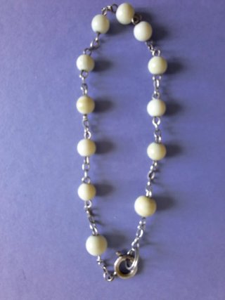 Conjunto Vintage Pulsera y Gargantilla Niña