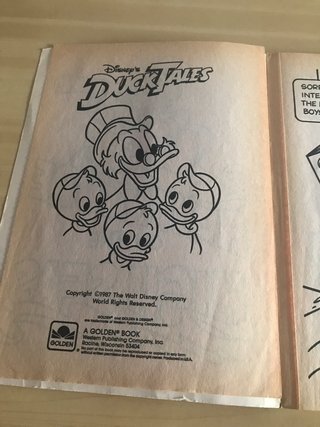 Libro a colorear Disney Vintage