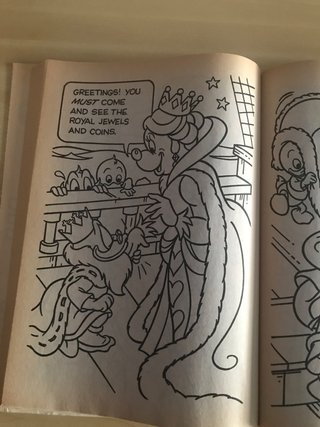 Libro a colorear Disney Vintage