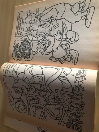 Libro a colorear Disney Vintage