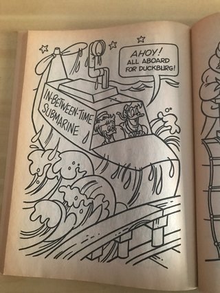 Libro a colorear Disney Vintage