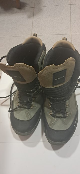 Botas de montaña Forclaz Talla 41 Verdes