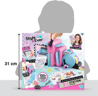 Canal Toys estación scrapbooking creatividad niños