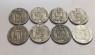 Lote 8 monedas 10 céntimos época F.Franco España