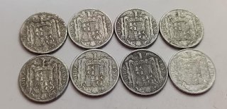 Lote 8 monedas 10 céntimos época F.Franco España