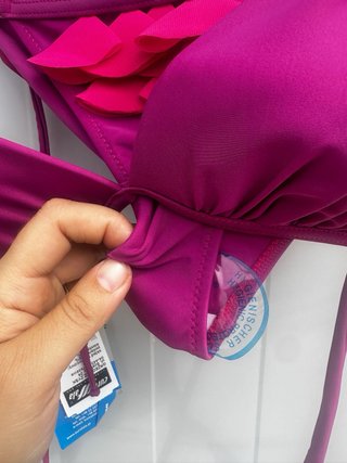 Bikini Morado y Rosa Talla M
