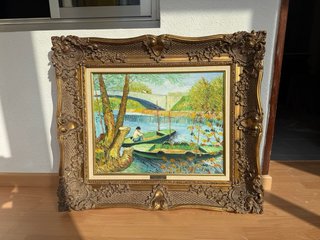Cuadro Van Gogh Marco Madera Vintage Grande