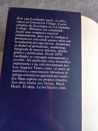 Shan, Eric van lustbarder 1988