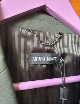 Americana Antony Morato Verde Talla M