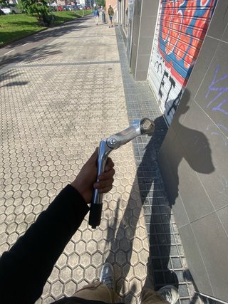 Potencia de bicicleta regulable