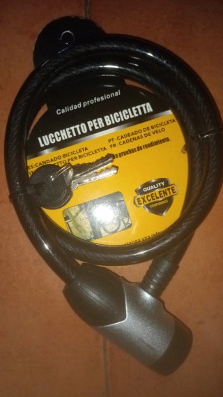 Candado para bicicleta profesional