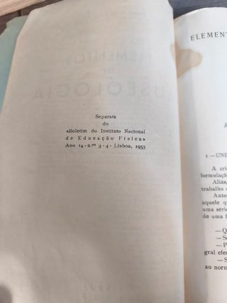 Lote di 3 libri antichi portoghesi