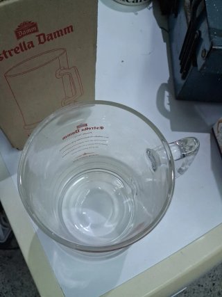 Jarra Estrella Damm 1L Vidrio