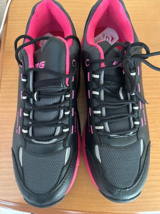 Sneakers da Ciclismo Donna Berg Nero/Rosa