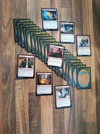 Lote Ahorro Rojas Cartas Magic The Gathering mtg