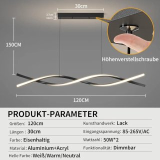 Lámpara LED Moderna Colgante