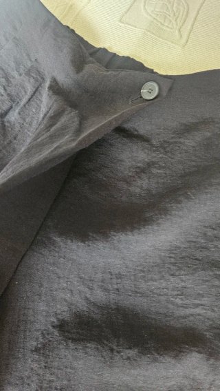 Pantalón Zara Negro Texturizado