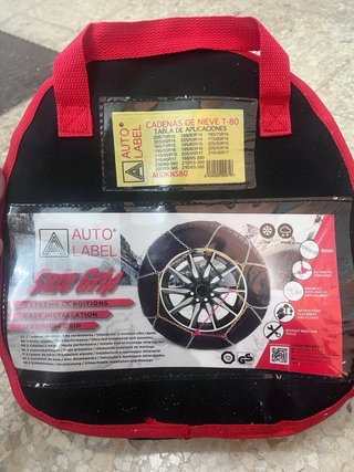 Cadenas para nieve Auto Label T-80