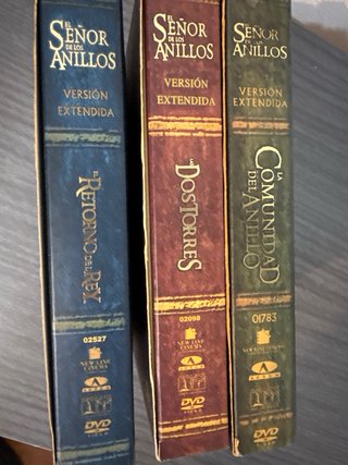 El Señor de los Anillos: Trilogía Extendida DVD