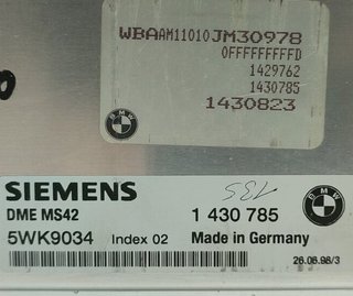 Centralita motor uce bmw 1430785 serie 2.0 1985142