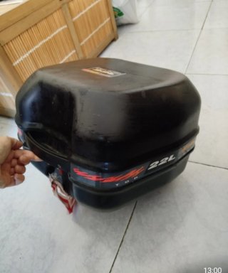 Porta bultos Shad 22L Negro