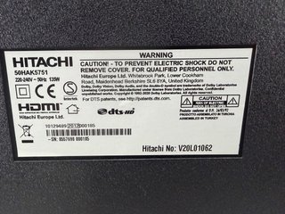 Televisor Hitachi 50 Smart TV - Averiado