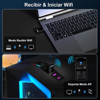 Tenda AX900 U11 Adaptador WiFi USB PC