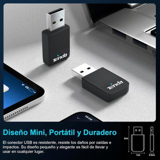 Tenda AX900 U11 Adaptador WiFi USB PC