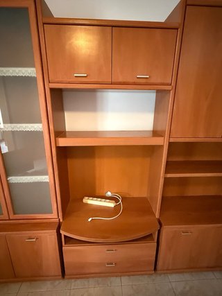 Mueble de salón modular madera
