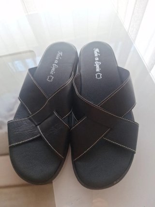 Zapatillas de piel para hombre