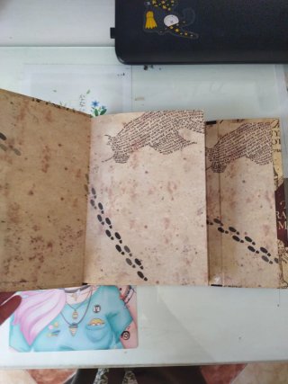 Cuaderno El Mapa del Merodeador Harry Potter