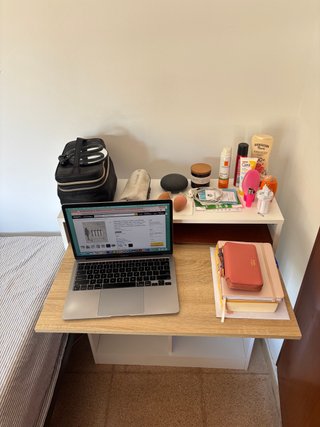 Escritorio plegable 3 estantes
