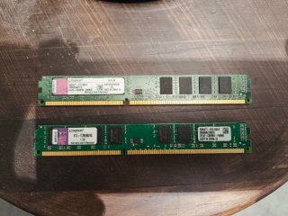 2x Módulos Memoria RAM Kingston 4GB