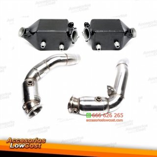 INTERCOOLER + DOWNPIPE PARA BMW M5 F10