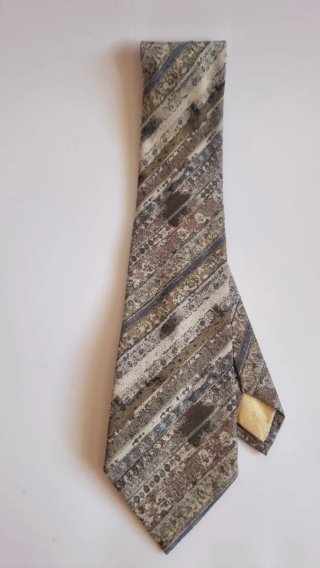 Corbata Juargy's Seda Años 90 Hecha a Mano
