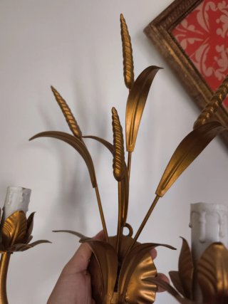 Apliques vintage dorados