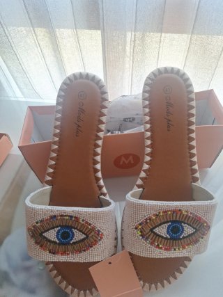 Sandalias Moda Plus Ojo Turco Talla 41