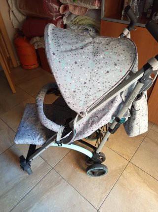 Carrito Tuc Tuc Estrellas Azul