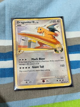 Carta Pokémon Dragonite FB LV.50
