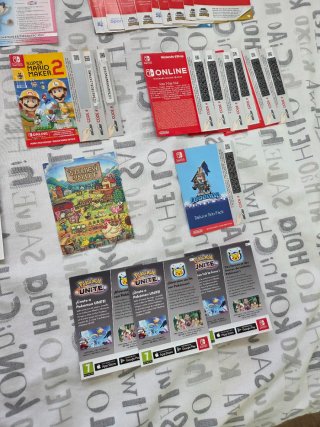 Pack de 100 Manuales de juegos de Nintendo Switch