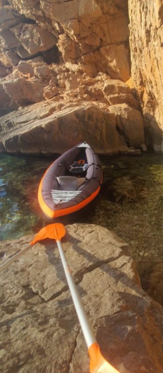 Kayak hinchable 3 plazas