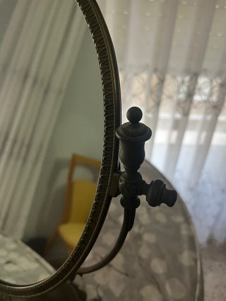 Espejo de sobremesa antiguo