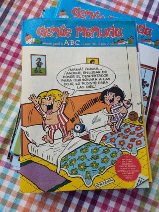 200 comics/tebeos Gente menuda del ABC 1991-1996