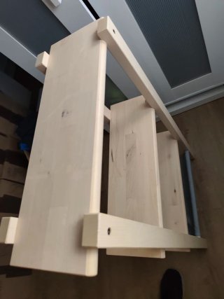 Estantería madera Ikea 3 baldas