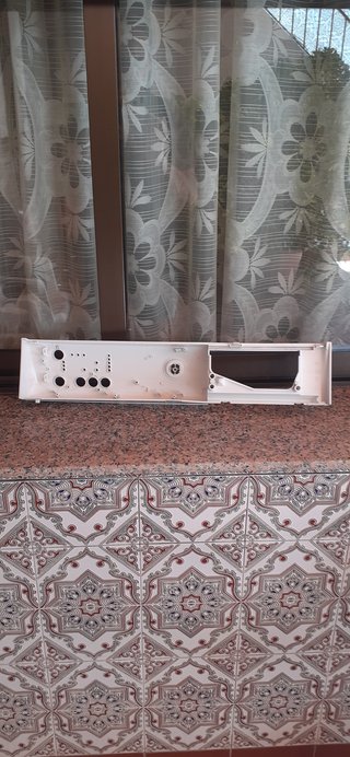 Carcasa frontal lavadora Zanussi ZWHB6103PS