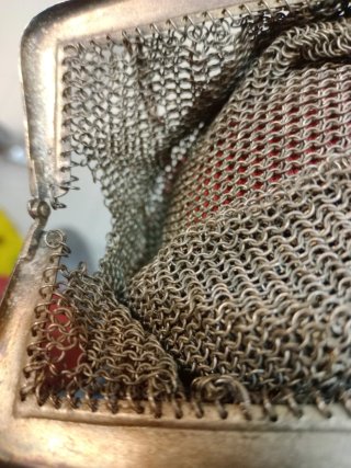 Bolso Malla Alpaca
