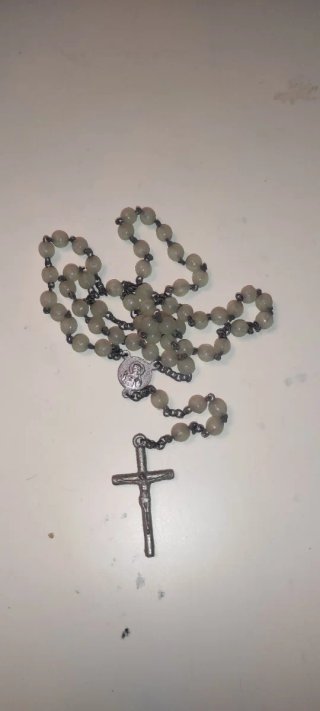 Tre antichi rosari da collezione
