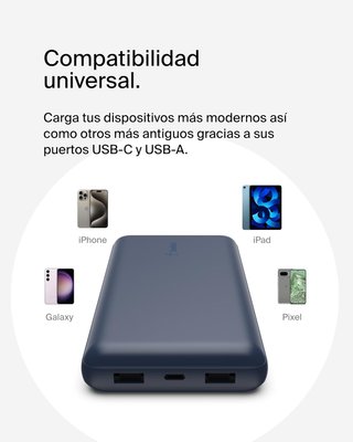 Belkin cargador portátil 20 000 mAh azul