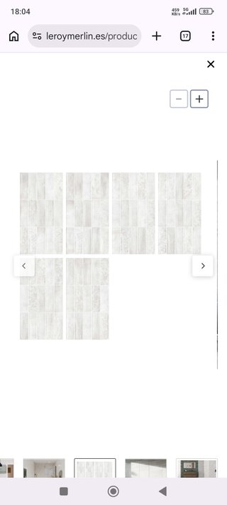 Azulejo cerámico Moha Bricks 31.6x60