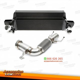 INTERCOOLER + DOWNPIPE PARA MINI COOPER F54, F55-